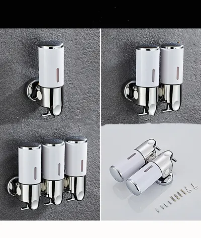 Hotel toilet wall-mounted soap dispenser