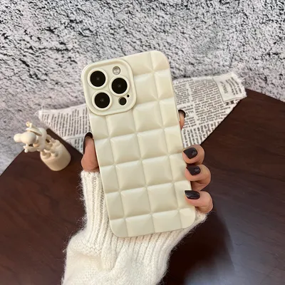 Silicone Three-dimensional Lattice Phone Case Protector