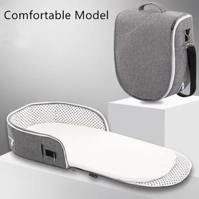 Portable Removable Folding Crib Baby Bed Mammy Bag