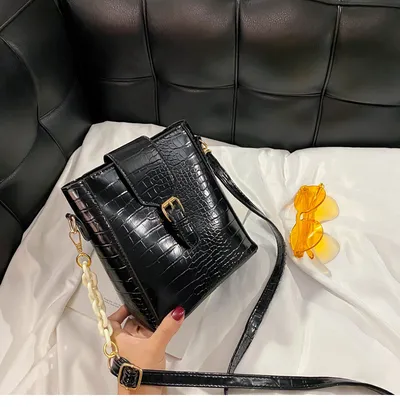 All-match bucket bag net red chain messenger bag