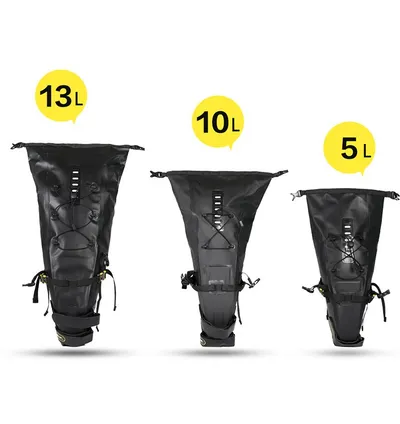 Fully waterproof bicycle saddle