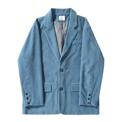 Men's Loose Casual Corduroy Suit Jacket
