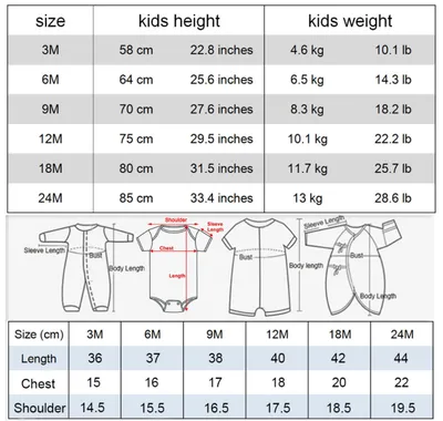 Baby triangle creeper short sleeve