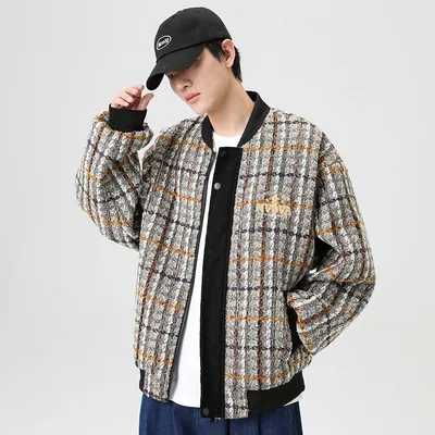 Coat Embroidered Fried Street Cardigan Couple Jacket Tops