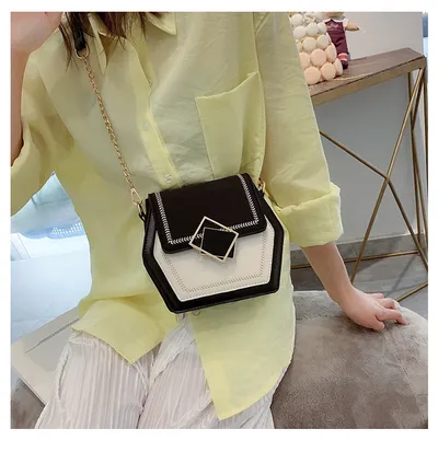 Matte leather shoulder bag