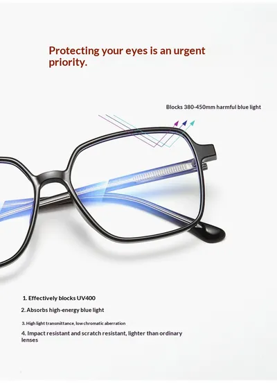 Lijia Korean Version Large Frame Anti Blue Light Goggles, Internet Famous, Same Type Of Goggles 1542