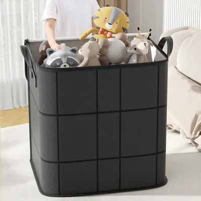 Large Capacity Clothes Storage Bag, Wardrobe Organizer For Clothing & Quilts, Ideal For School & Moving Luggage Storage