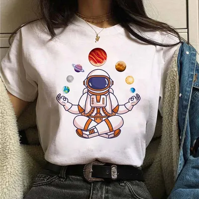 Creative Personality Printing Student Short Sleeve