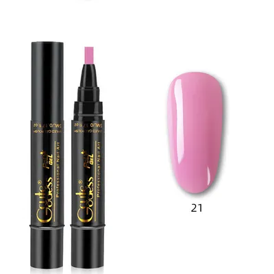 3 In 1 Nail Glue Pen  One-step Glue Phototherapy Plastic Nail Magnet Pen French Water Ripple Cat Eye Strong Magnet Pen DIY Manicure Tool Pen