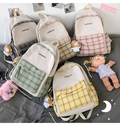 Small  And Sweet Trend Student Bag Backpack