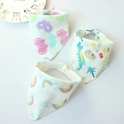 Baby gauze saliva towel