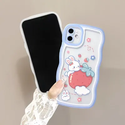 New Strawberry Rabbit Protector Mobile Phone Shell