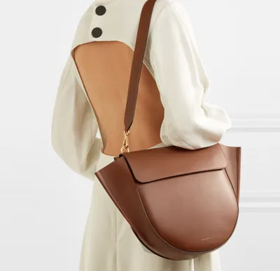 Large-capacity travel wide shoulder strap one-shoulder messenger bag