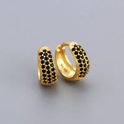 Full Of Diamonds Senior Sense Earrings Sterling Silver