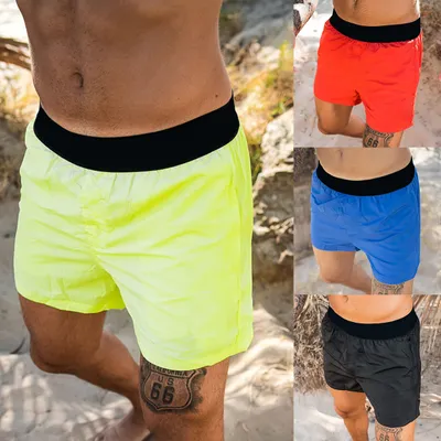 Loose Straight Casual Sports Five Quarter Pants Beach