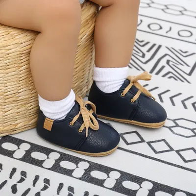 Small Leather Shoes Spring And Autumn Style Baby Walking Shoes