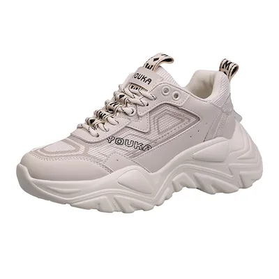Women's platform casual sports shoes