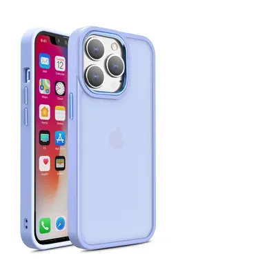 Phone Case Frosted Metal Lens Frame