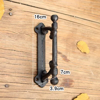 Chinese Style Creative Personality Cast Iron Craft Door Handle