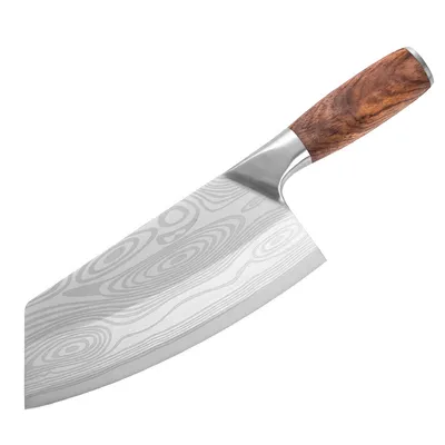 Household Wooden Handle Slicing Stainless Steel Kitchen Knife Chef's Special Tool