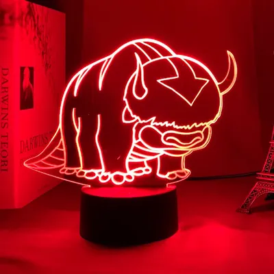Acrylic Creative Night Light Customize Colorful Atmosphere LED Light