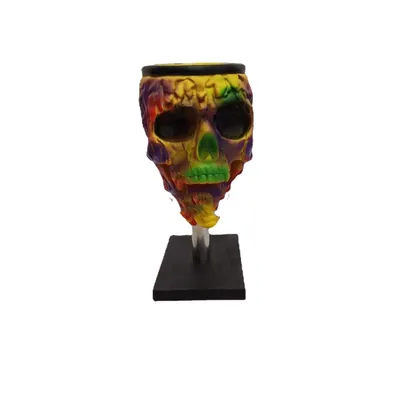 New Resin Craft Bubble Skeleton Machine Ornament