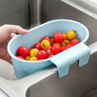 Garbage Filter Basket Kitchen Supplies Rack Household Sink Drain Hanging Basket
