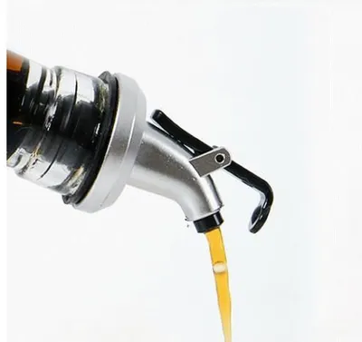 Large Oil Bottle Leak-proof Glass Oil For Household Kitchen