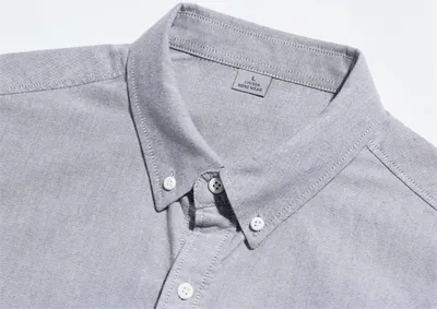 Autumn And Winter Men's Long-sleeved Casual Solid Color Shirt
