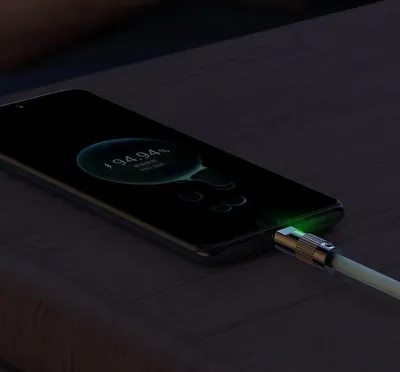 Metal Head Type-c Bold Charging Cable Liquid Silicone