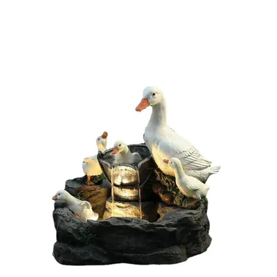 Resin Crafts Garden Park Art Small Ornament Statue Animal Garden Resin Statue