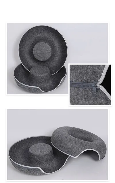 Donut Cat Tunnel Bed Pets House Natural Felt Pet Cat Cave Interactive Toys Round Wool Felt Pet Bed Cat Training Toy Cat House