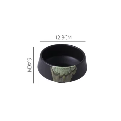 Japanese Special Ceramic  Black Single Bowl