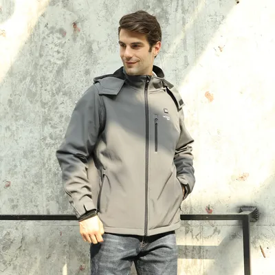 USB Heating Jacket Men's And Women's Waterproof