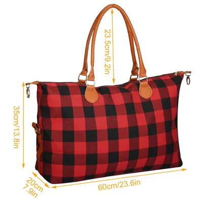 1Pc Women Duffle Bag Travel Luggage Bags Weekend Overnight Bag Tote Bags Shoulder Handle Bags Portable Diaper Bag