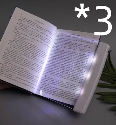 مصباح قراءة LED قابل للتعتيم، مصباح قراءة للعين، مصباح تعلم للكتاب، راتنج أكريليك للقراءة الليلية