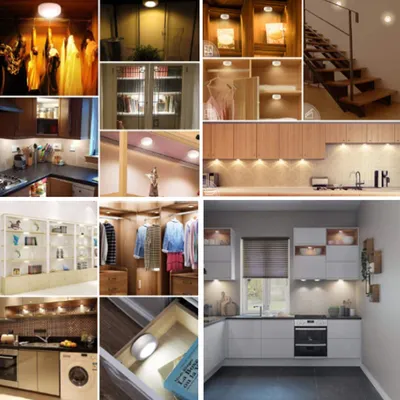 Remote control 16 color LED cabinet light