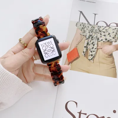 Three Resin Smart Watch Replacement Straps