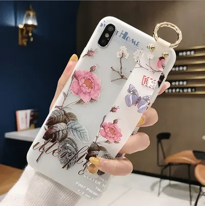 Silicone Wristband Refreshing Stand Phone Case