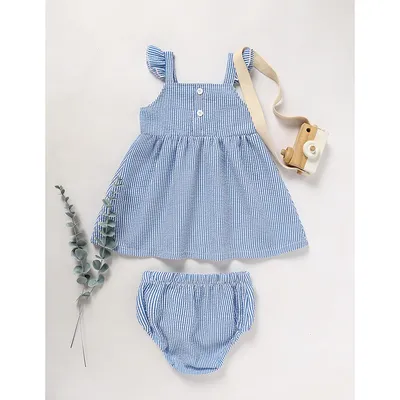 Kids Baby Girl Back To School Outfit, First Day Of School, Summer Ruffle Sleeves Applique Top & Shorts Set