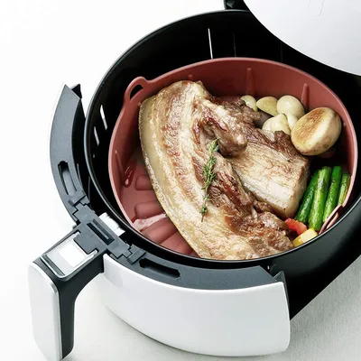 Air Fryer Silicone Pot Multifunctional Air Fryers Oven Accessories
