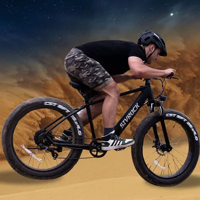 Professional Electric Bike For Adults, 26 X 4.0 Inches Fat Tire Electric Mountain Bicycle, 1000W Motor 48V 15Ah Ebike For Trail Riding, Excursion And Commute, UL And GCC Certified