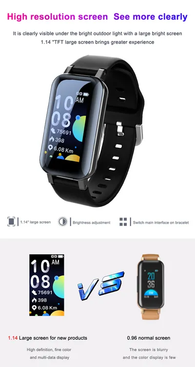 Smart Binaural Bracelet Wireless Bluetooth Headset 2-in-1
