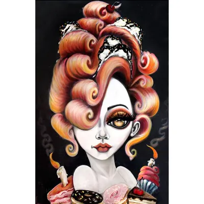 Liz Falcon's Dessert Room Diamond Painting