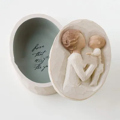 New Couple Memorial Box Resin Craft Home Decoration