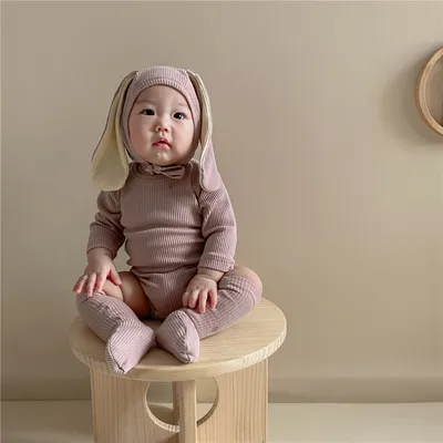 رومبير أطفال بأذني أرنب كرتونيتين