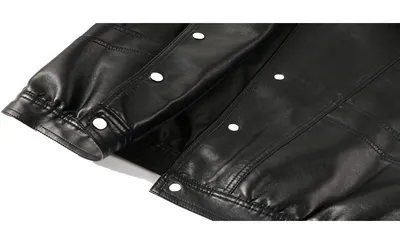 Lapel Lantern Sleeve Loose Biker Suit