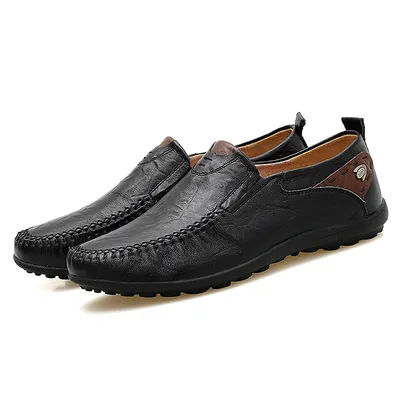 Soft Sole Casual Men's Shoes With Foot Leather Shoes