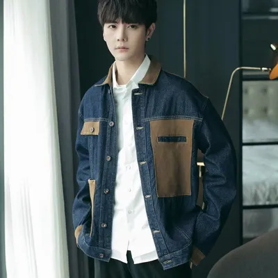Autumn And Winter Denim Jacket Korean Version Loose Trend Ins Students