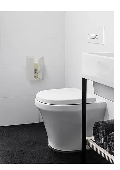 Kitchen tissue box seamless wall-mounted